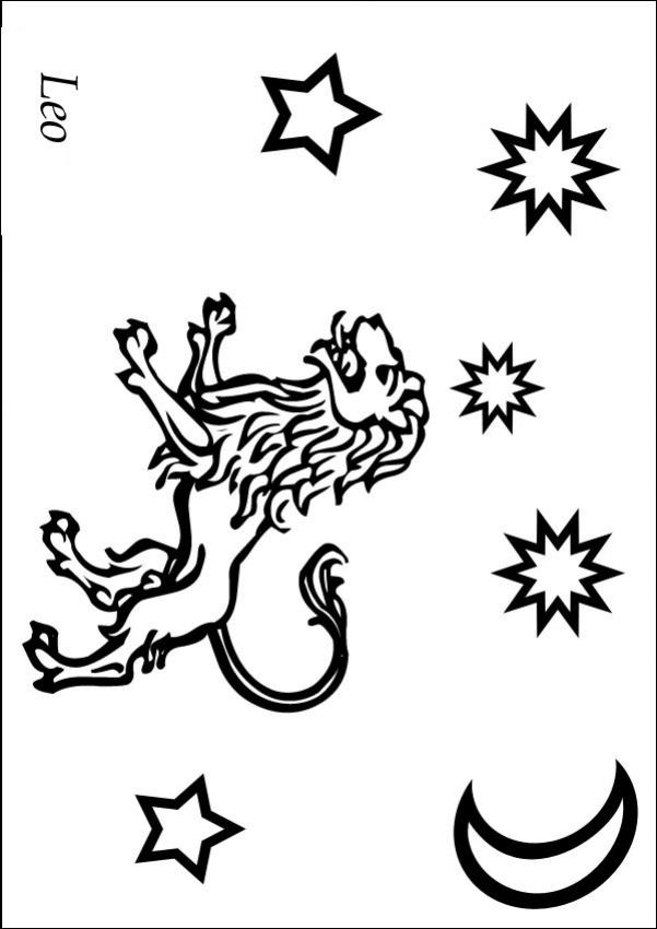 601x850 Sagittarius Coloring Pages