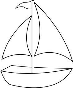 Sailboat Coloring Page