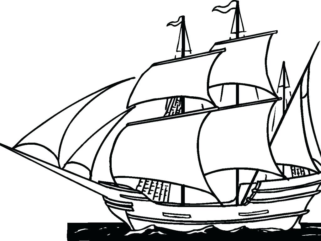 1024x768 Free Printable Ship Coloring Pages 77 About Remodel Drawing
