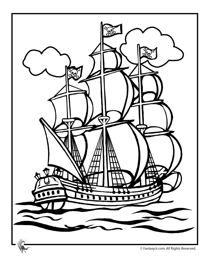 680x880 Ship Coloring Pages Printable Coloring Pages