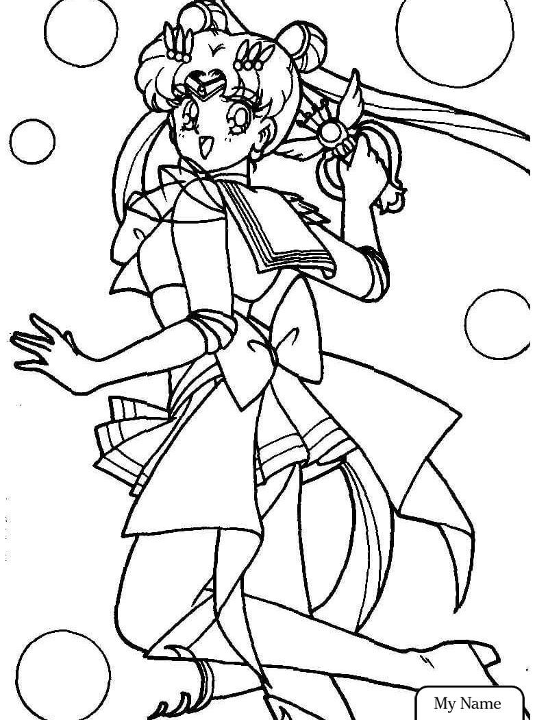 781x1050 Sailor Moon Coloring Pages Anime Mercury Printable Cartoons Sheet