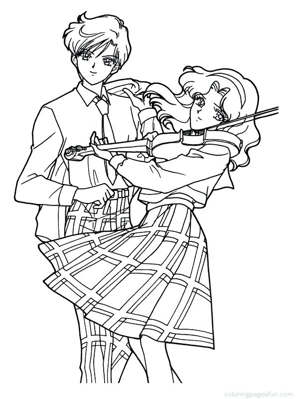 594x800 Sailor Moon Coloring Pages Click To See Printable Version