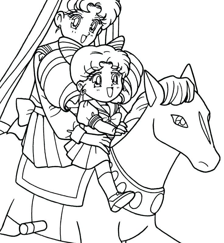 736x800 Coloring Pages Sailor Mercury Anime Download Printable Cartoons