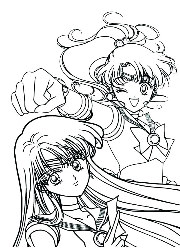 600x824 Sailor Moon Coloring Pages Sailor Moon Coloring Games Coloring