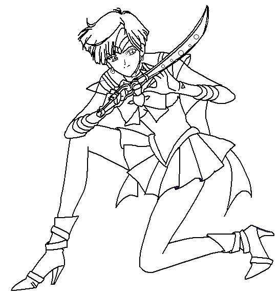 545x578 Images Of Sailor Moon Princess Coloring Pages For Print