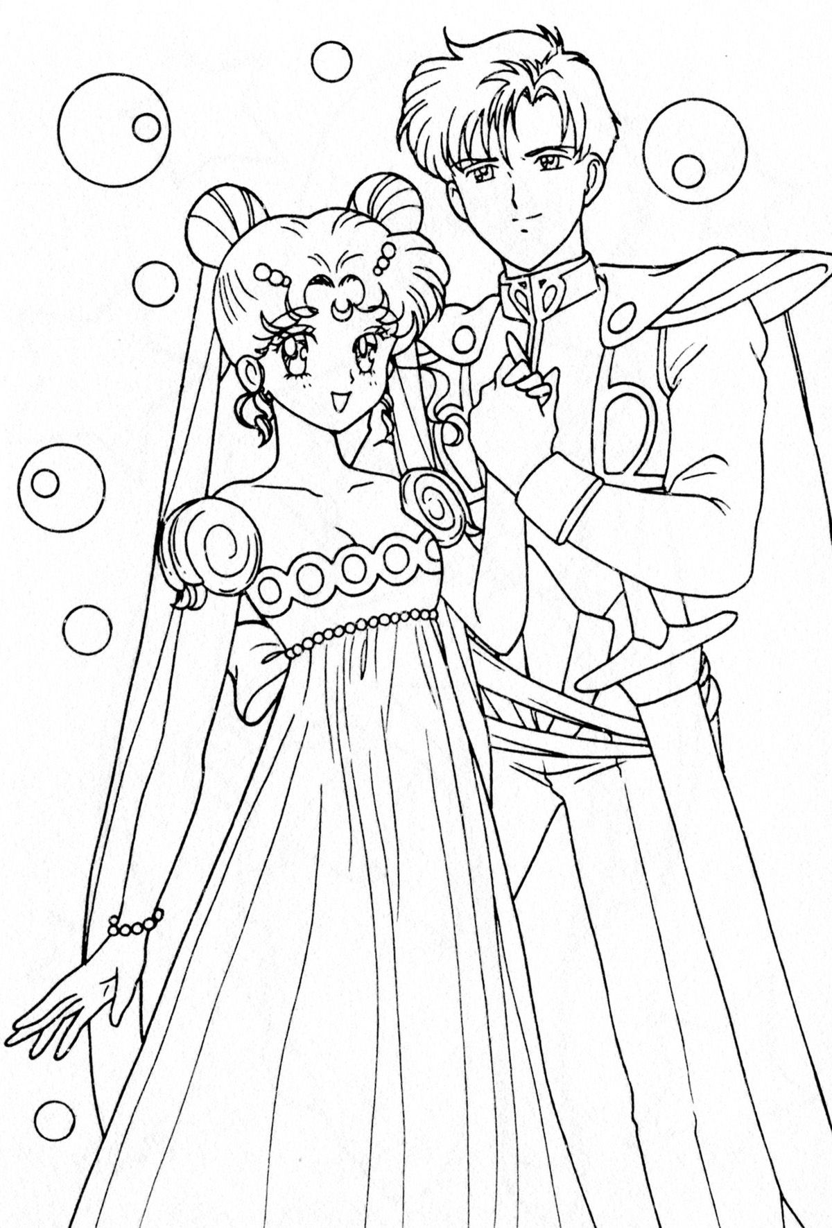 1200x1771 15 Sailor Moon Princess Coloring Pages