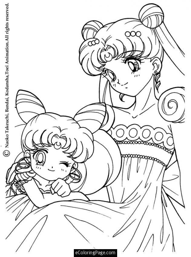 Sailor Moon Printable Coloring Pages