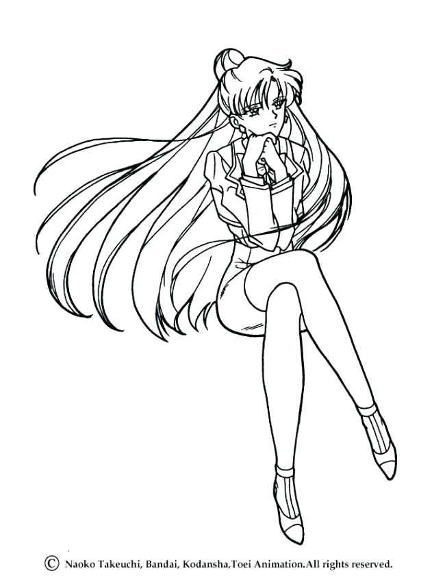 631x850 Uranus Coloring Page Coloring Page Sailor Moon Coloring Pages