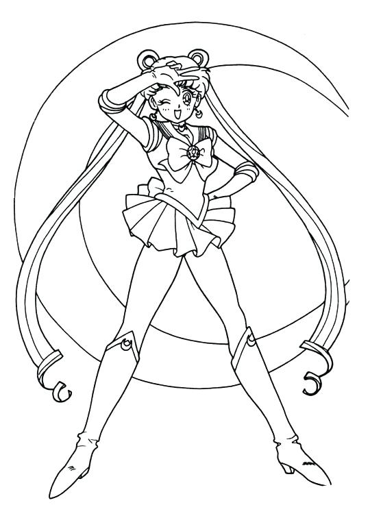 540x756 Sailor Moon Coloring Pages Sailor Moon Coloring Pages Mars