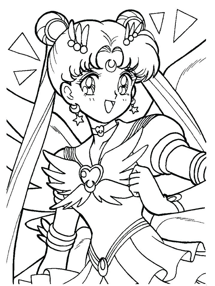 718x957 Sailor Scouts Coloring Pages Gulfmik 3a3791630c44 Coloriage Manga