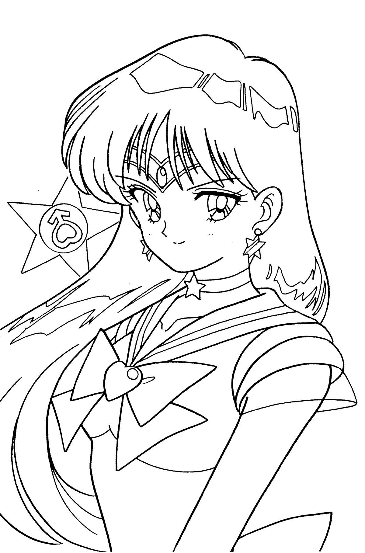 1200x1818 Sailor Venus Jupiter Mercure Luna Artemis Et Sailor Mars