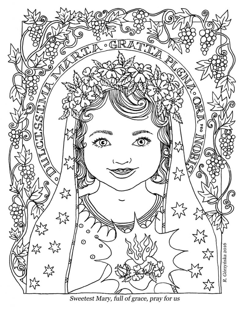 791x1024 Saint Christopher Coloring Page The Catholic Kid New Pages