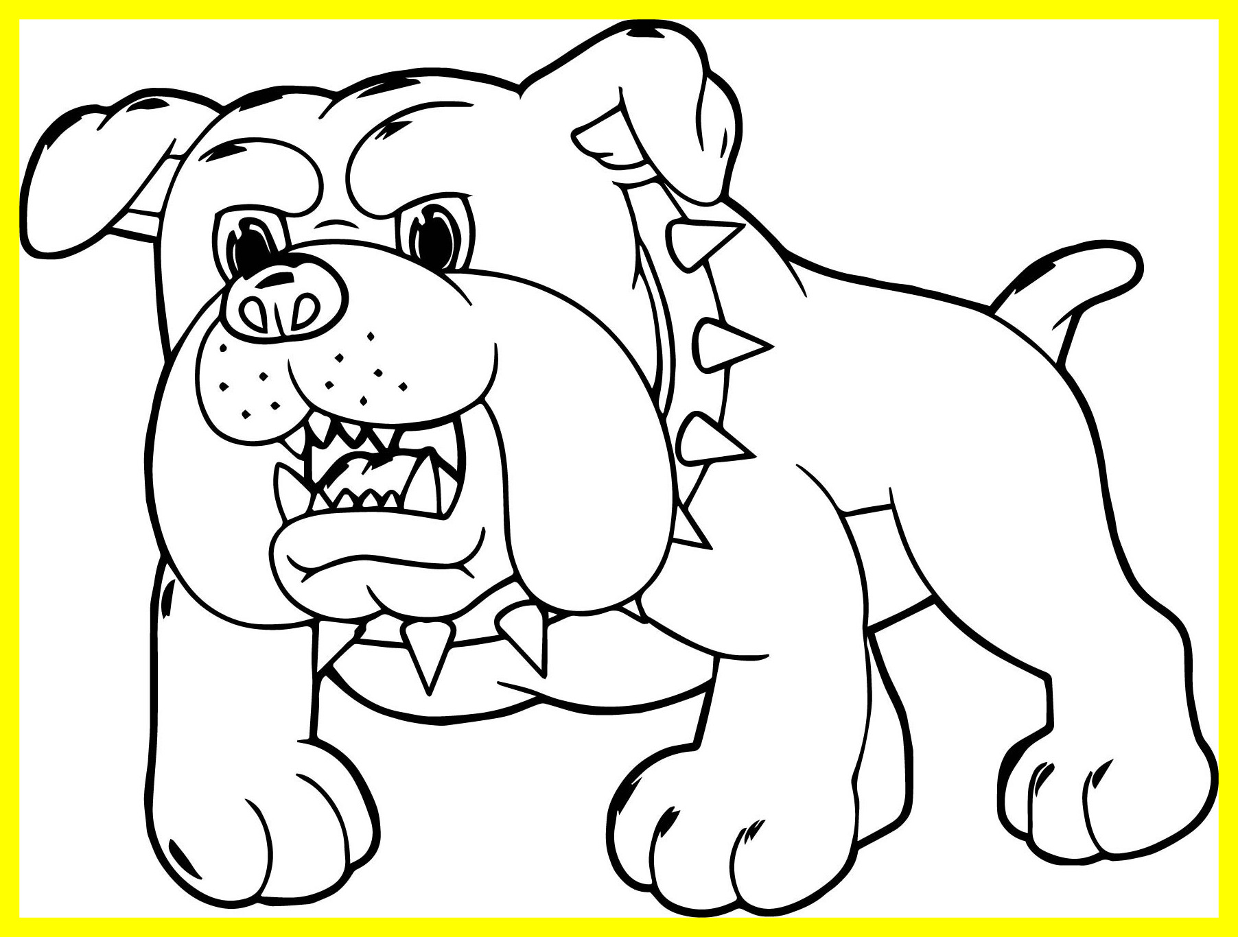 1804x1366 St. Bernard Puppy Coloring Pages