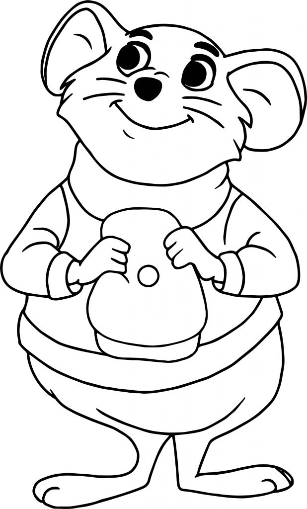 618x1024 The Rescuers Bernard Hat At Hand Coloring Pages Wecoloringpage