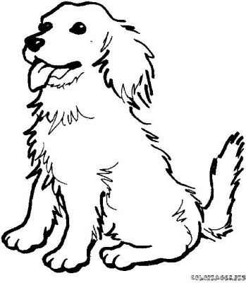 349x400 Coloriage Chien Saint Bernard Animals In Art