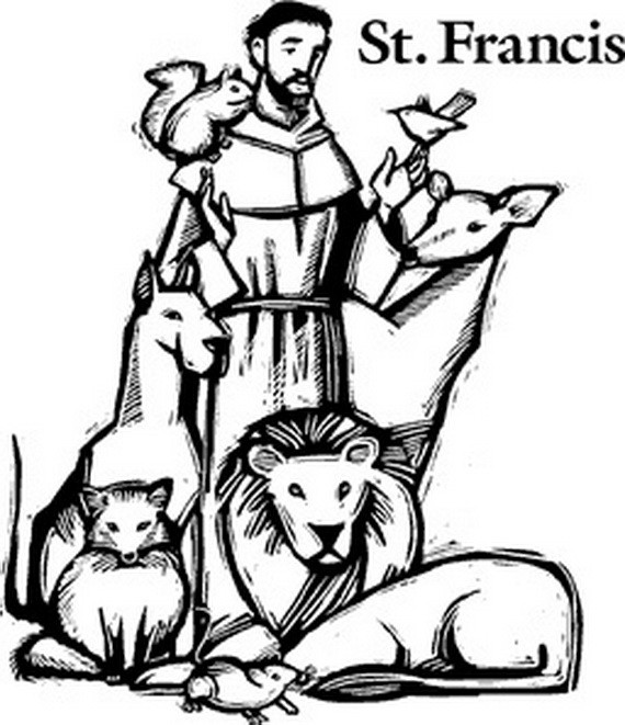 570x661 Saint Joseph Coloring Page Elegant St Francis Of Assisi Coloring