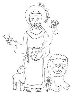 246x320 Look To Him And Be Radiant Saints Coloring Pages St. Francis