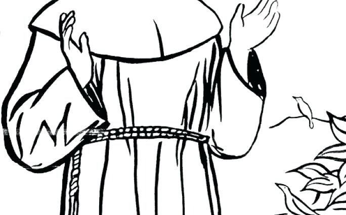 684x425 St Francis Of Assisi Coloring Page Best Images About Saints On