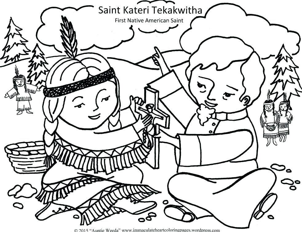 982x753 St Francis Of Assisi Coloring Page Coloring 2 Saint Page National