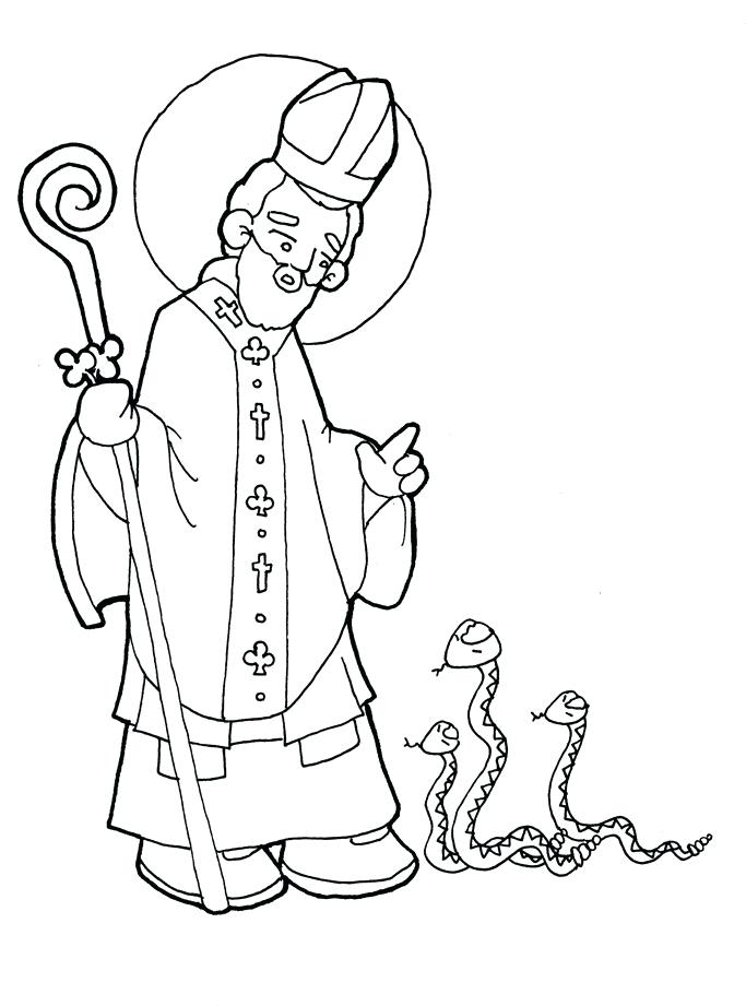 683x921 Dibujo Para St Patrick St Para St S Day Coloring Pages Printable