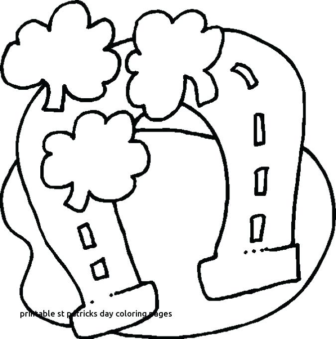 675x680 Saint Patrick Day Coloring Pages Free Printable St S Day Coloring