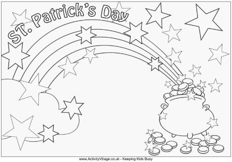 460x322 St Patrick Day Coloring Pages