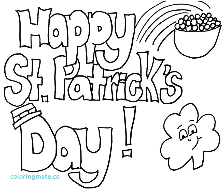 880x752 Coloring Pages For St Patricks Day St Day Coloring Pages Saint Day