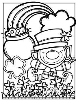 270x350 Free St. Patrick's Day Coloring Pages {Made By Creative Clips Clipart}