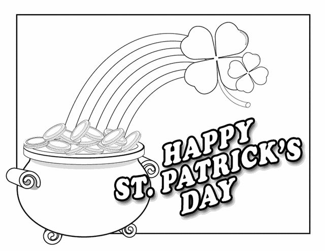 640x495 118 Best Coloring St.patrick's Day Images On Coloring