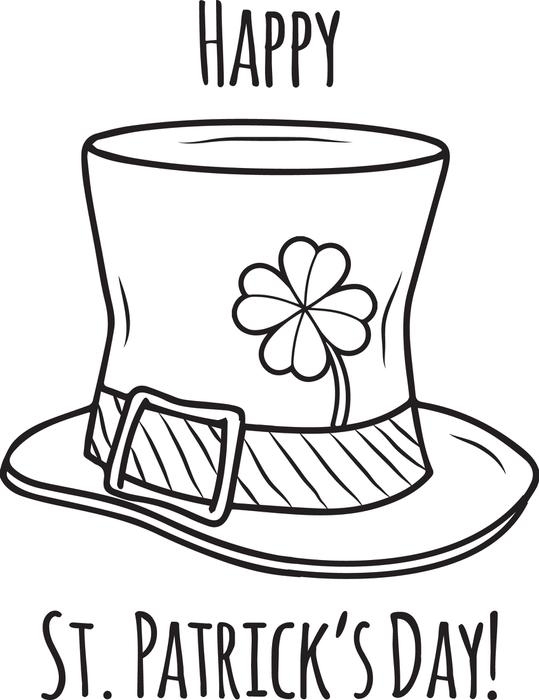 539x700 St Patrick's Day Coloring Sheets Free Printable Happy St Patricks