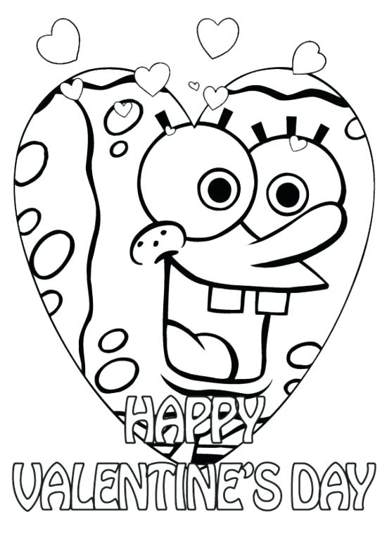 550x778 Valentine Color Pages Valentines Day Coloring Pages For Preschool