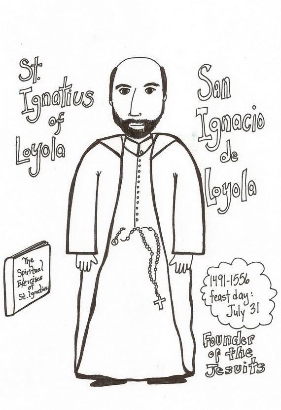 570x830 Catholic Saints And All Saint's Day Coloring Pages