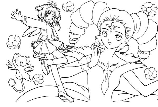 600x407 Cardcaptor Sakura Coloring Pages Best Of Card Captors Sakura Ready