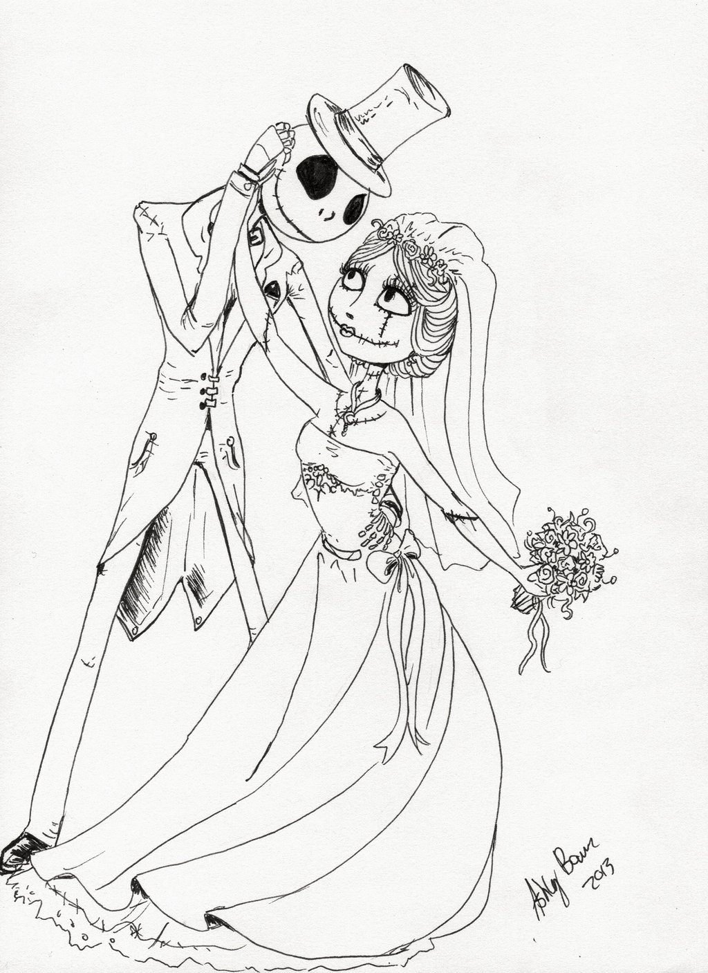 Sally Coloring Pages