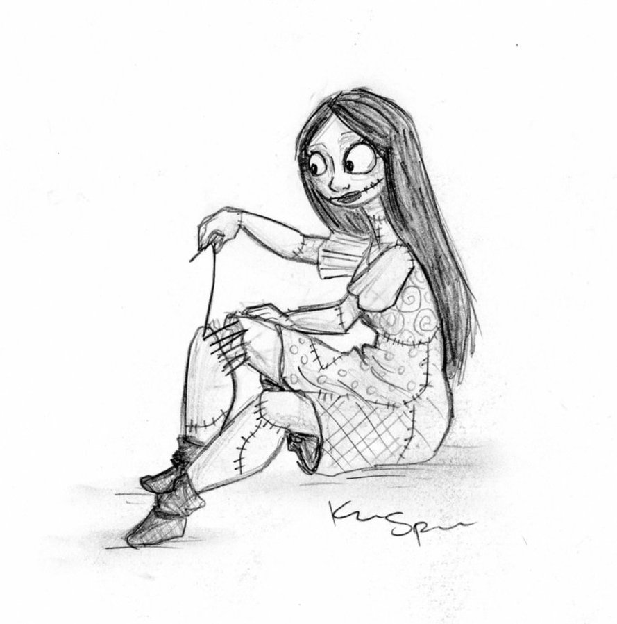 889x898 Nightmare Before Christmas Coloring Pages Sally Nightmare Before