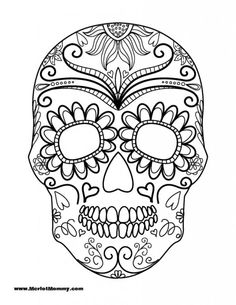 236x305 Day Of The Dead Calavera Skull Mask