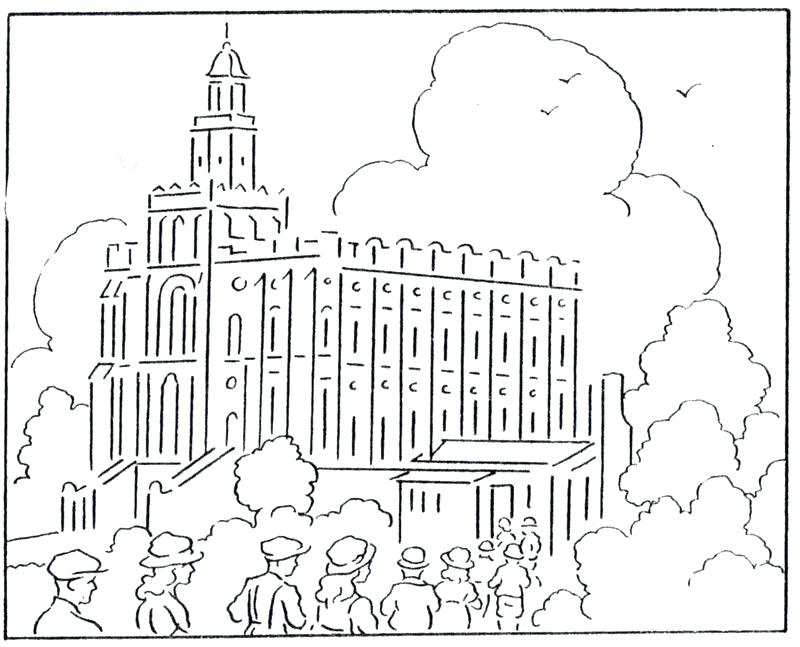 800x647 Temple Coloring Page Printable Coloring Pages