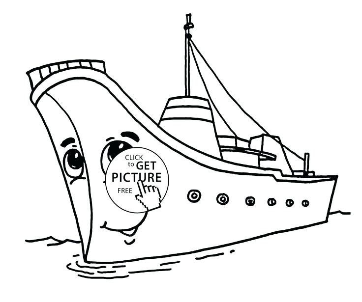 736x615 Salvador Dali Coloring Pages Cartoon Ship With Eyes Coloring Page