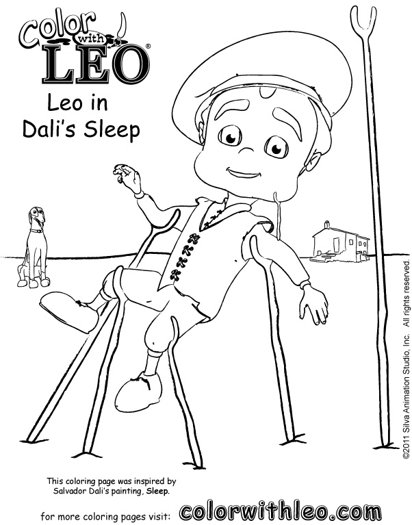 602x767 Majestic Design Salvador Dali Coloring Pages Artwork Art For Kids