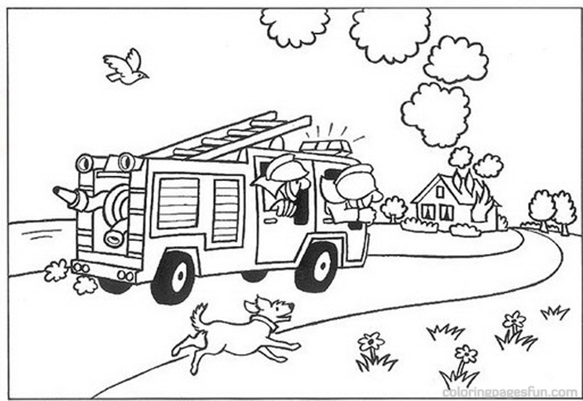 1163x800 From Fireman Sam Coloring Pages For Kids Printable Free