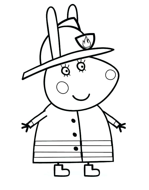 600x764 Fireman Coloring Page Fireman Coloring Pages Firefighter Coloring