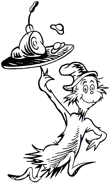 384x637 How To Draw Sam I Am From Green Eggs And Ham In Easy Steps Green