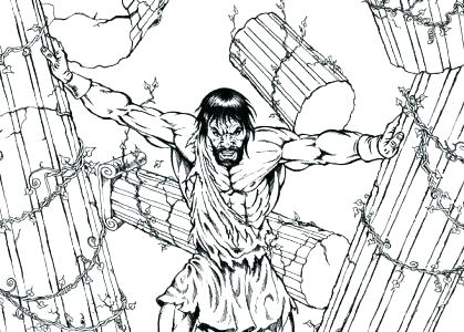 419x300 Samson Coloring Page Awesome Strength Of Coloring Page Printable