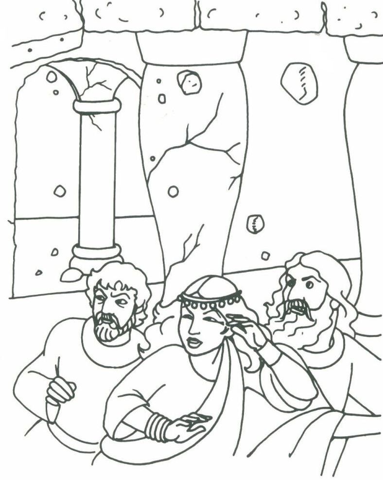 788x987 Httpwww.biblekids.euold Testamentsamsonsamson Coloring Pages