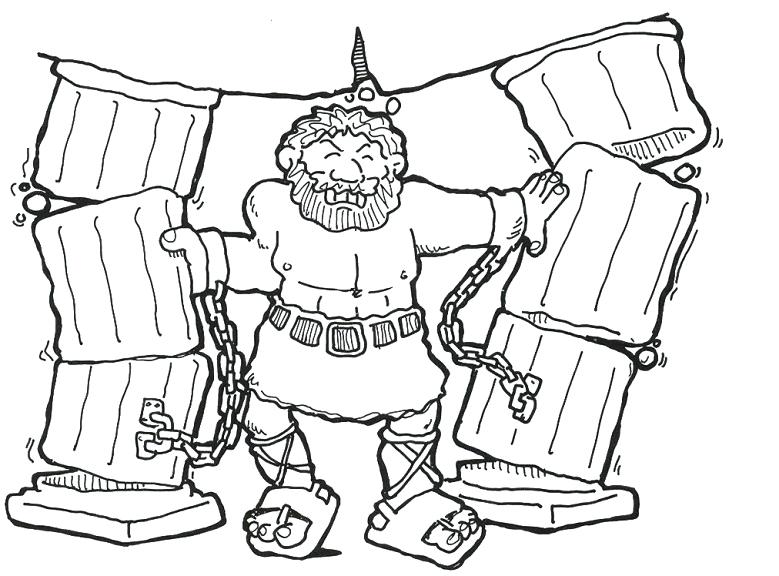 779x576 Old Testament Coloring Pages Old Testament Coloring Pages Samson