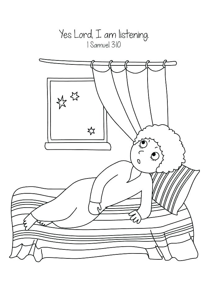 671x923 Bible Coloring Pages Samuel And Eli Page Free Helps Medium Size