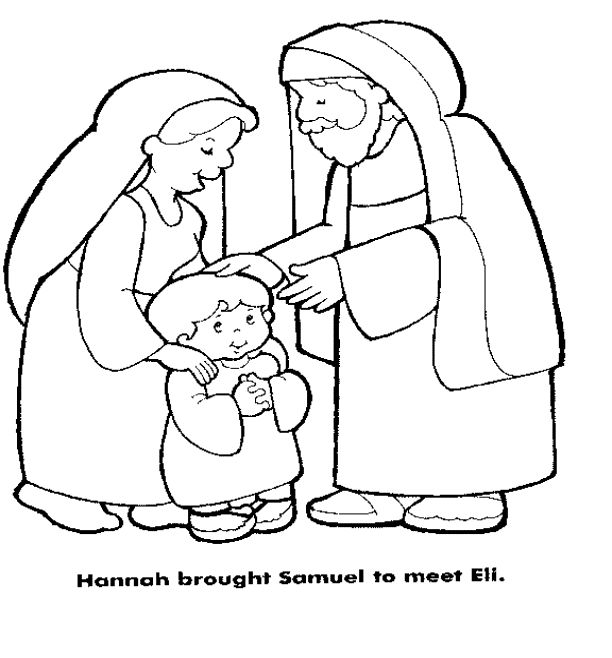 Samuel Coloring Pages From The Bible