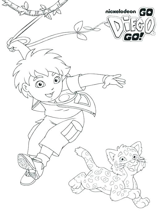 518x692 Diego Coloring Page Coloring Pages Coloring Pages Coloring Pages