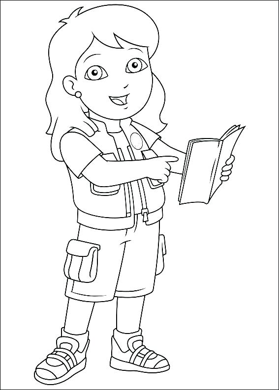 567x794 Go Diego Go Coloring Pages Go Go Diego Coloring Pages