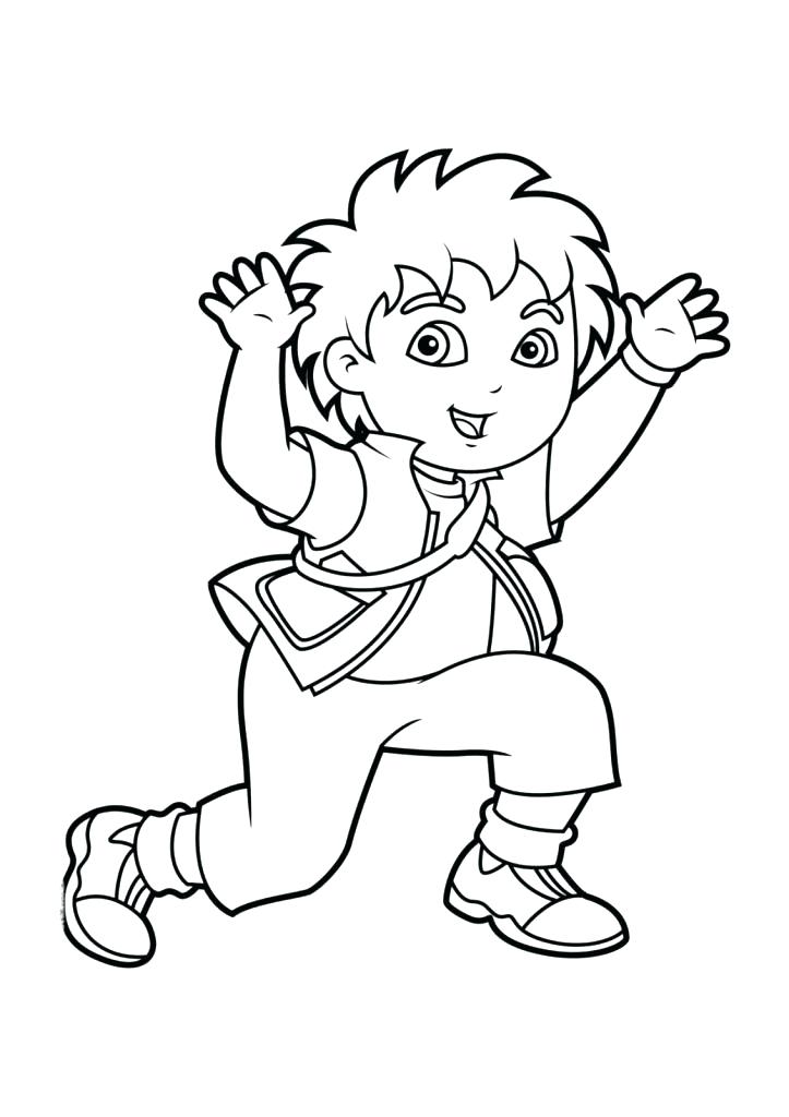 723x1024 Diego Coloring Page Click To See Printable Version Of Is Running
